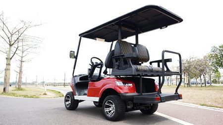 Carro de golf eléctrico para 2+2 pasajeros