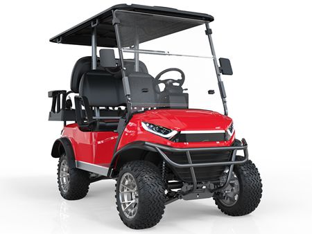 Carro de golf eléctrico para 2+2 pasajeros