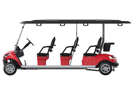 Carro de golf eléctrico para 6 pasajeros