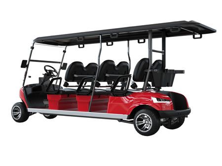 Carro de golf eléctrico para 6 pasajeros