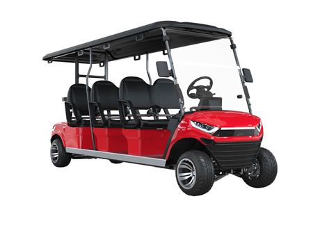 Carro de golf eléctrico para 6 pasajeros