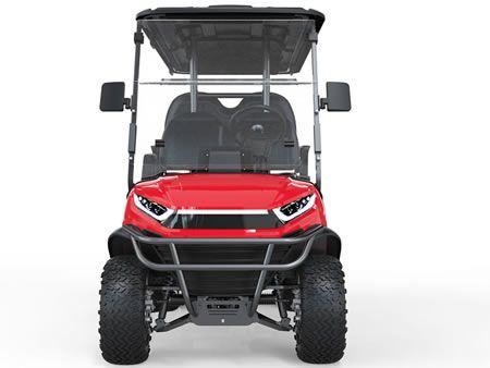 Carro de golf elevado, 2+2 asientos 