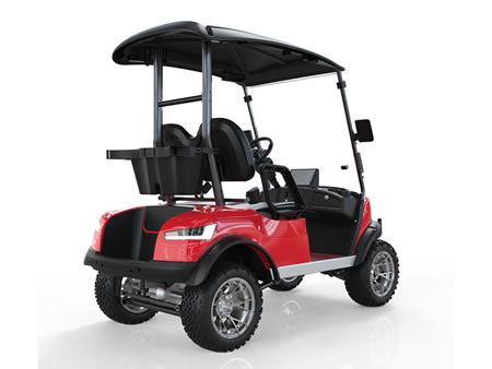 Carro de golf elevado, 2 asientos 