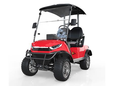 Carro de golf elevado, 2 asientos 