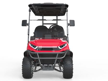 Carro de golf elevado, 4 asientos 